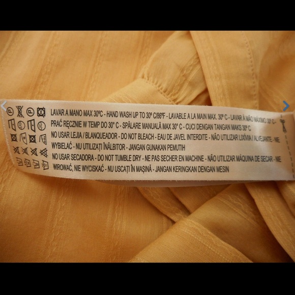 MASSIMO DUTTI × ZARA Italian Designed Mulberry Silk Blouse - Picture 5 of 7